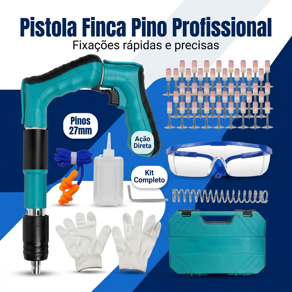Fixador de Alta Pressão 27mm Reforçado para Fixações Rápidas e Precisas